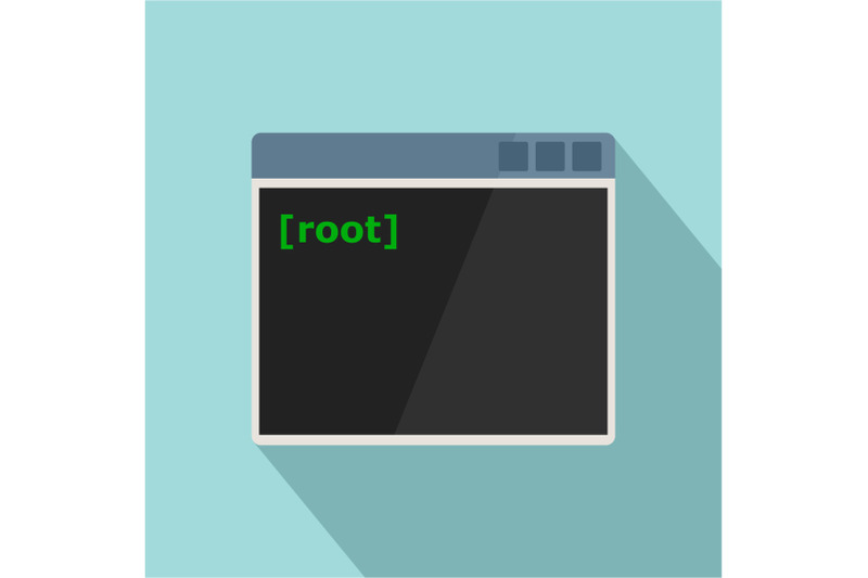 root-window-icon-flat-style