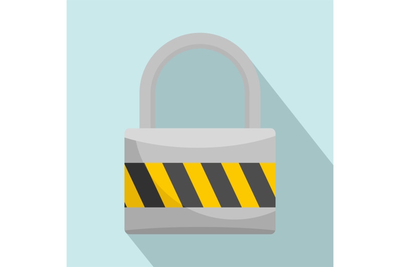 big-lock-icon-flat-style