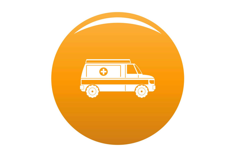 fast-ambulance-icon-vector-orange