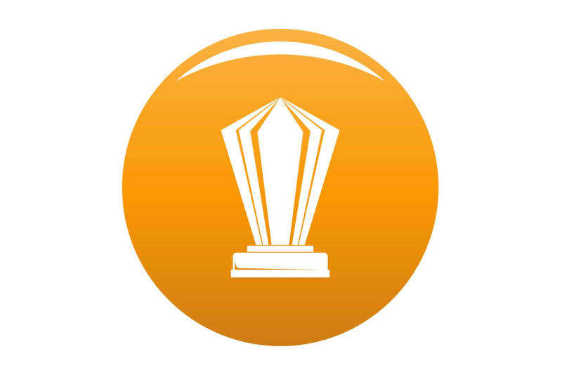 award-icon-vector-orange