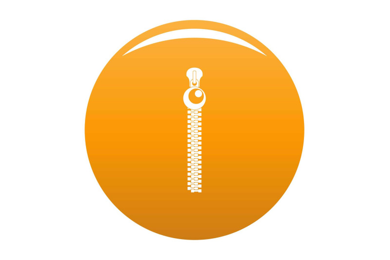 bulb-zip-icon-vector-orange