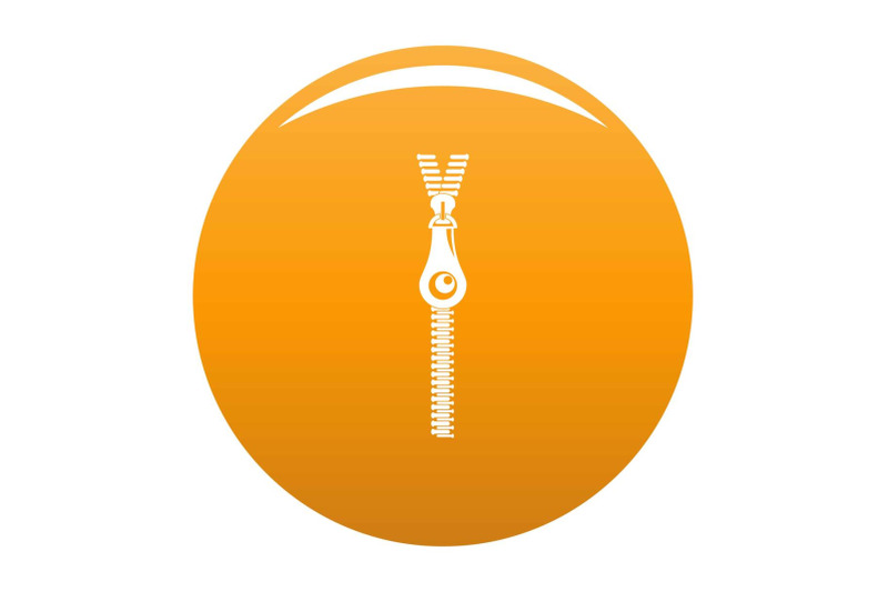 fashion-zip-icon-vector-orange