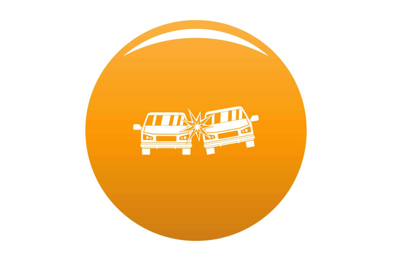 boom-car-icon-vector-orange