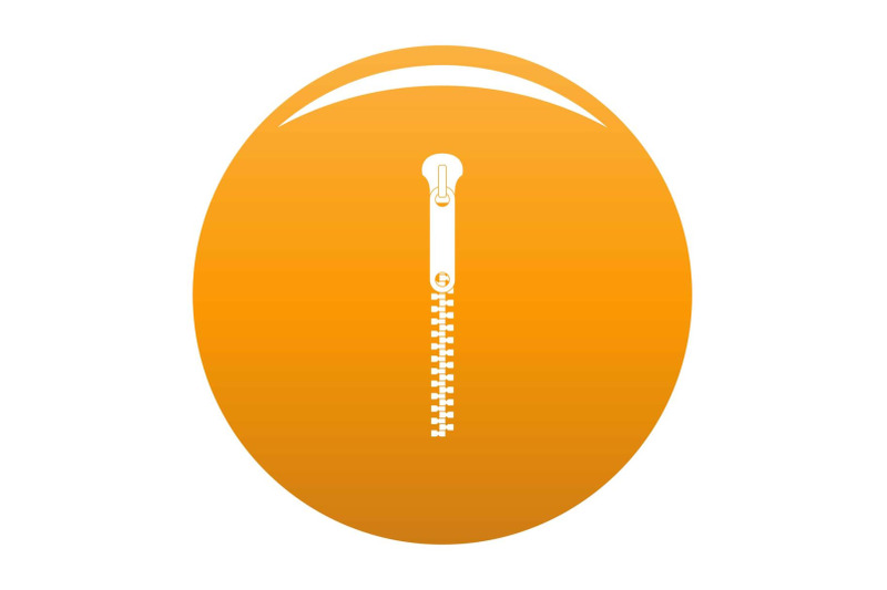 bag-zip-icon-vector-orange