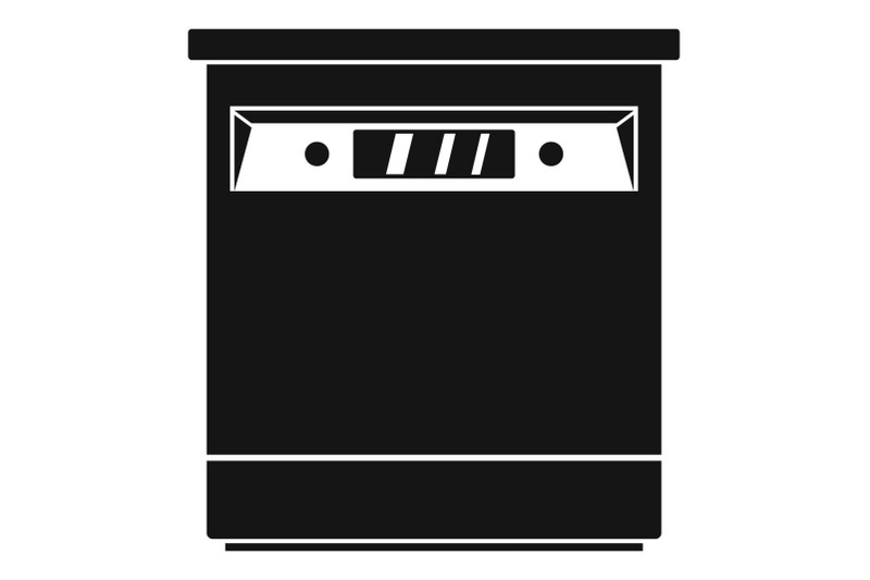 closed-dishwasher-icon-simple-style