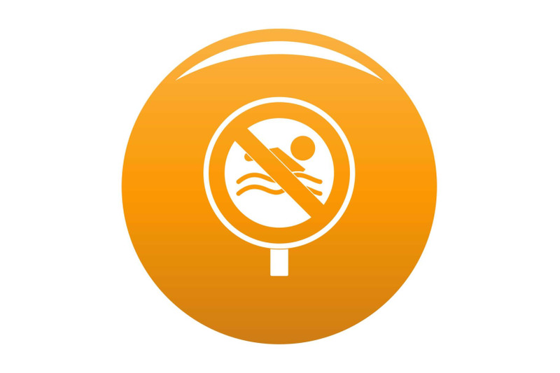no-swimming-icon-vector-orange