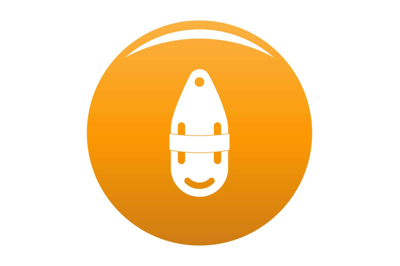 plastic-bobber-icon-vector-orange