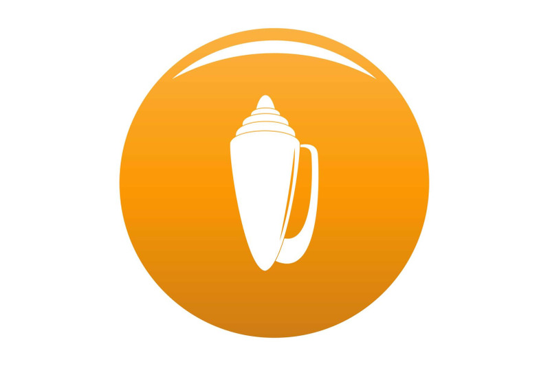 shell-icon-vector-orange