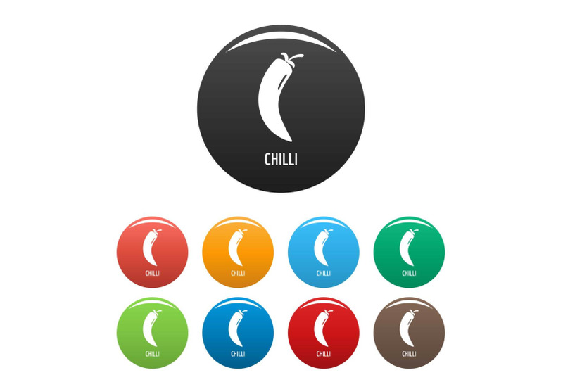 chilli-pepper-icons-set-color-vector