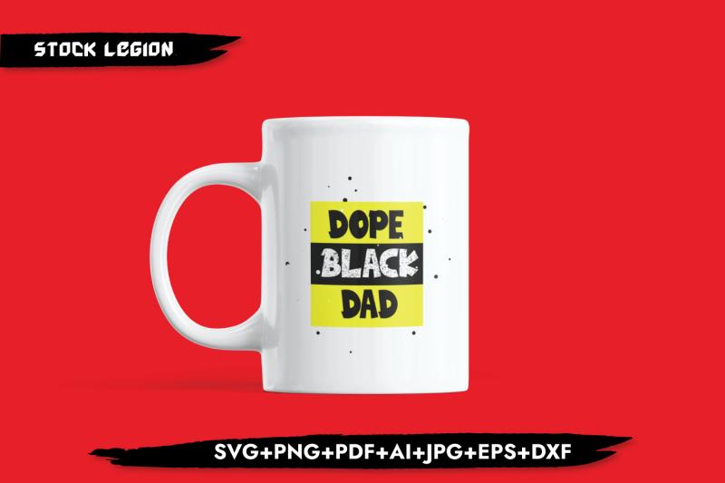 dope-black-dad-yellow-svg