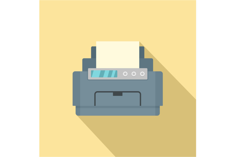 laser-printer-icon-flat-style