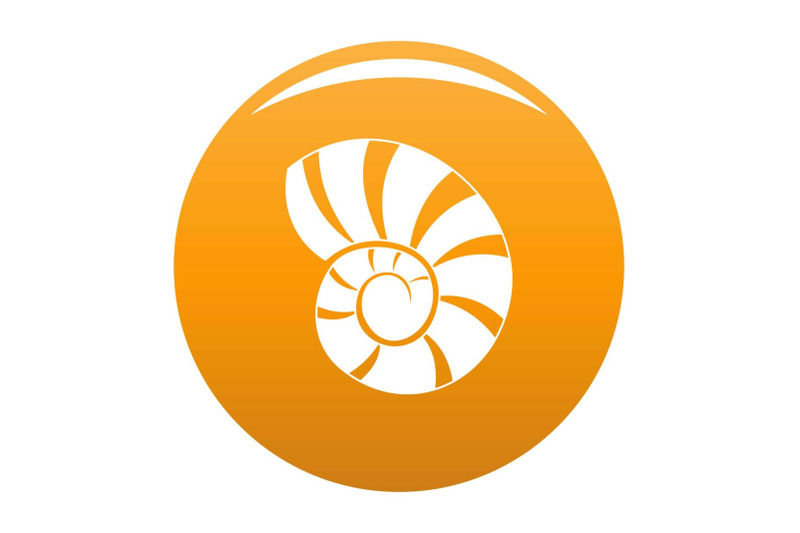 reef-shell-icon-vector-orange