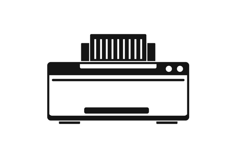 great-printer-icon-simple-style