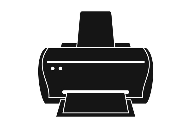 brand-printer-icon-simple-style