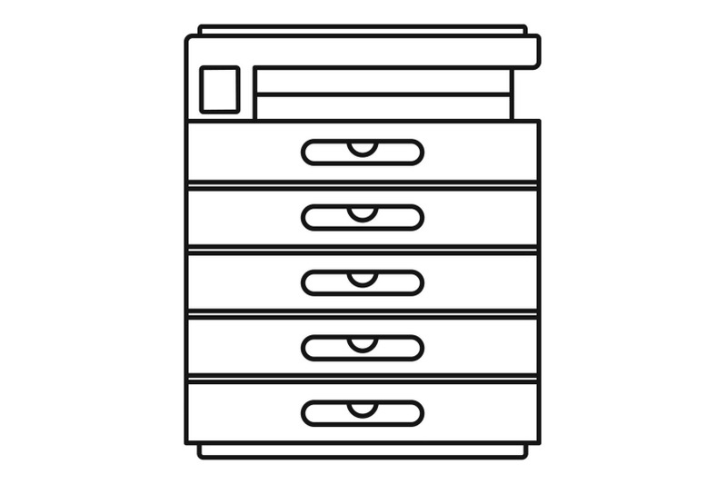 xerox-icon-outline-style