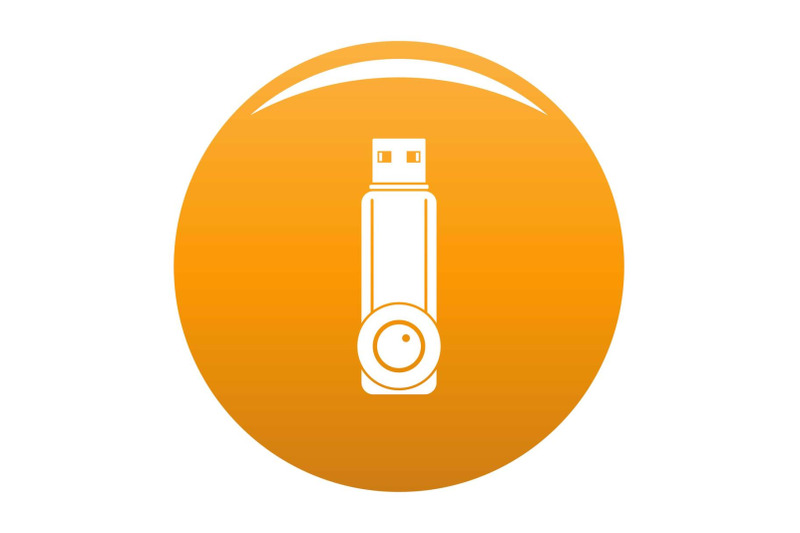 plastic-flash-drive-icon-vector-orange