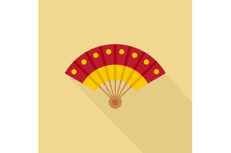 hand-fan-icon-flat-style