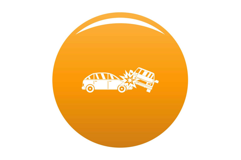 crashed-car-icon-vector-orange