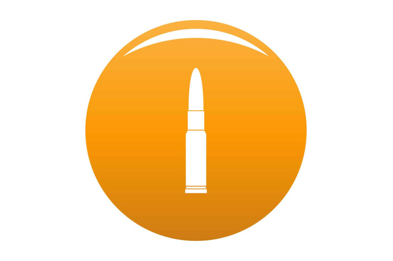 weapon-cartridge-icon-vector-orange