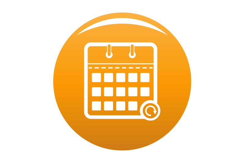 calendar-mobile-icon-vector-orange