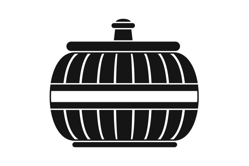 asia-vase-icon-simple-style