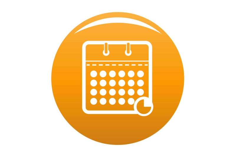 calendar-business-icon-vector-orange