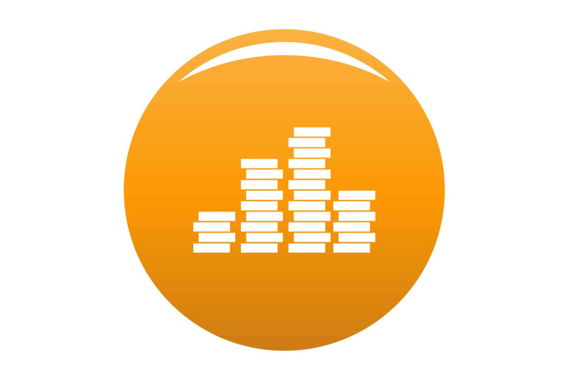 bundle-coin-icon-vector-orange