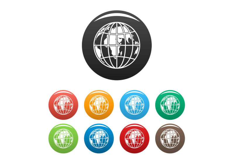 planet-earth-icons-set-color-vector