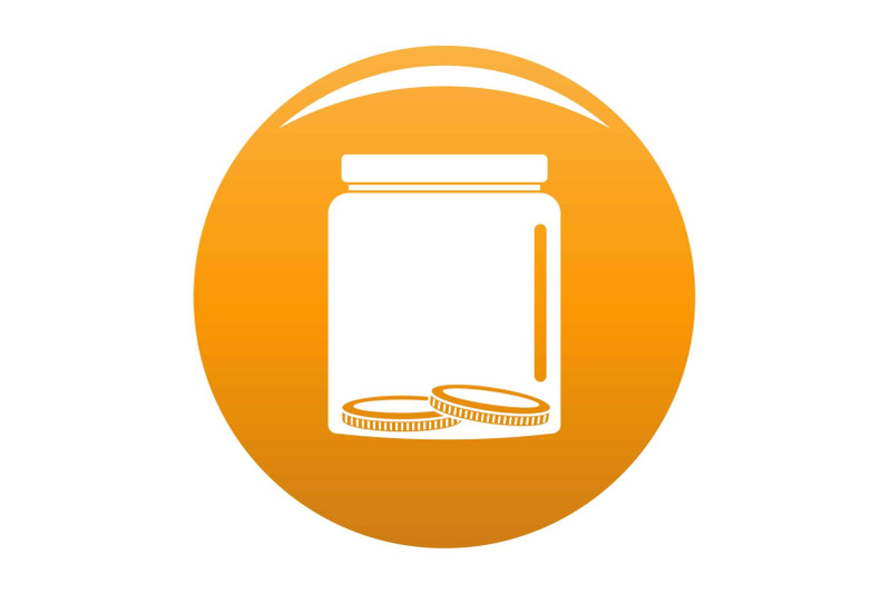 save-money-icon-vector-orange