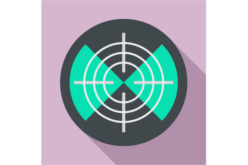 maritime-radar-aim-icon-flat-style