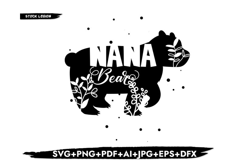 nana-bear-sapling-svg