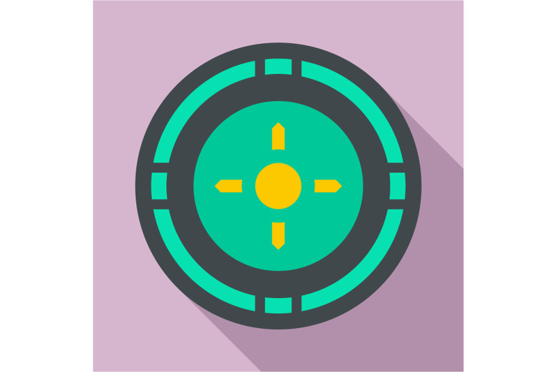 reticle-target-icon-flat-style