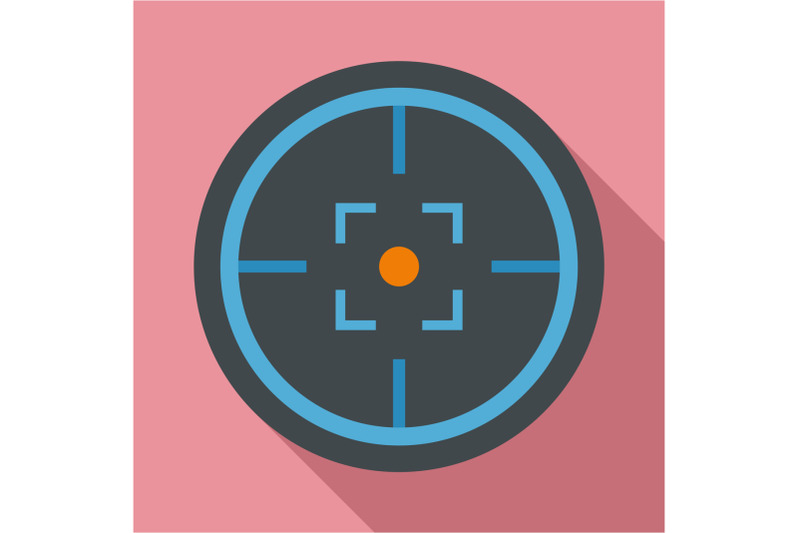 modern-gun-target-icon-flat-style