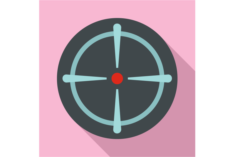 sniper-sight-icon-flat-style