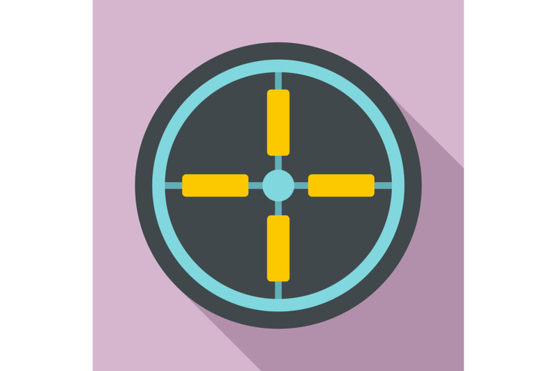 optical-aim-sight-icon-flat-style