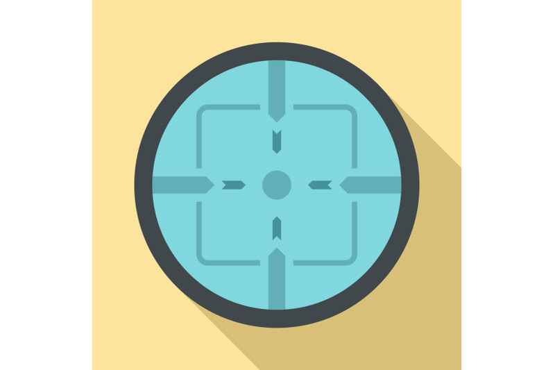 sniper-elite-aim-icon-flat-style