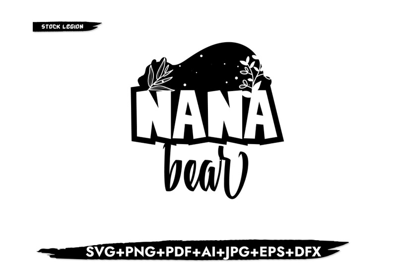 nana-bear-sleeping-svg