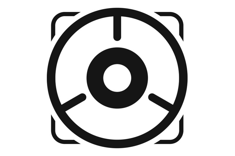 soldier-gun-aim-icon-simple-style