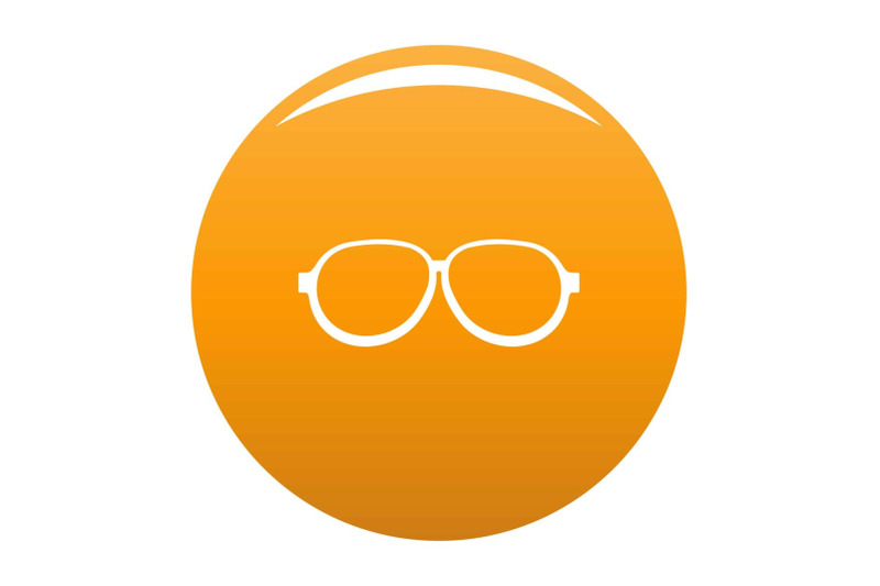 photochromic-eyeglasses-icon-vector-orange