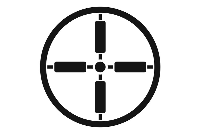 sniper-target-icon-simple-style