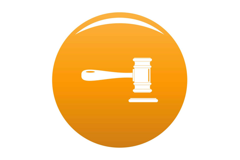 court-icon-vector-orange