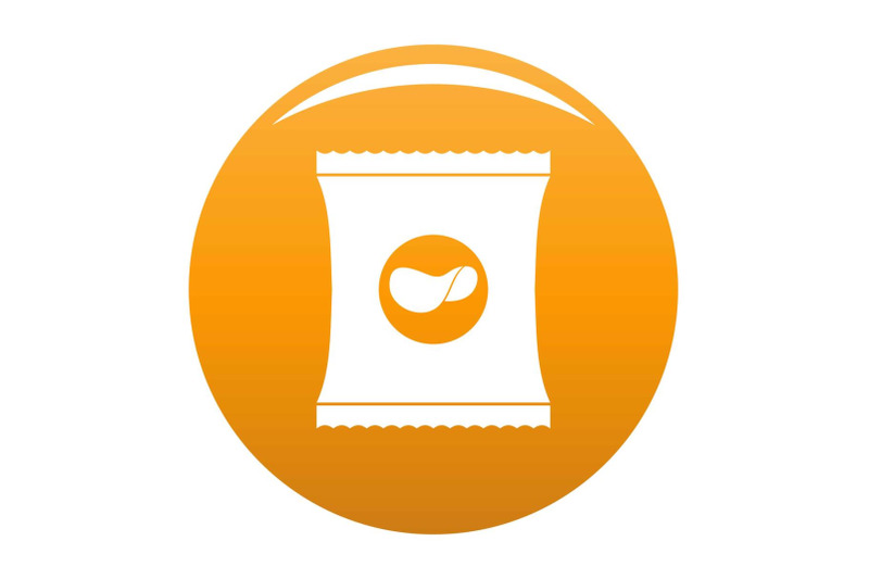 chips-icon-vector-orange