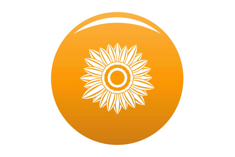 sunny-plant-icon-vector-orange