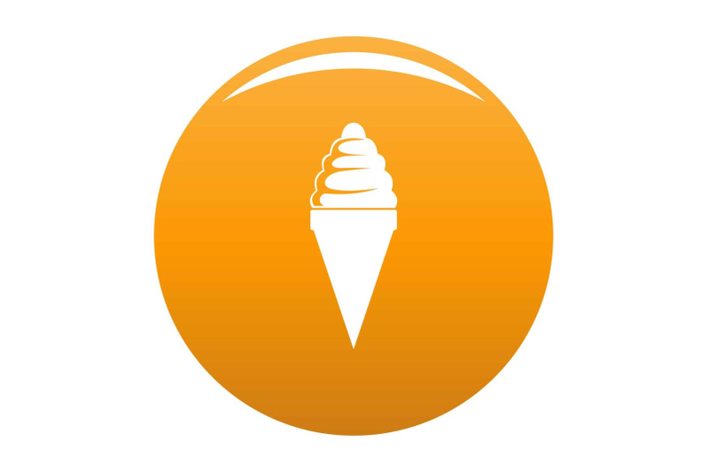 ice-cream-icon-vector-orange