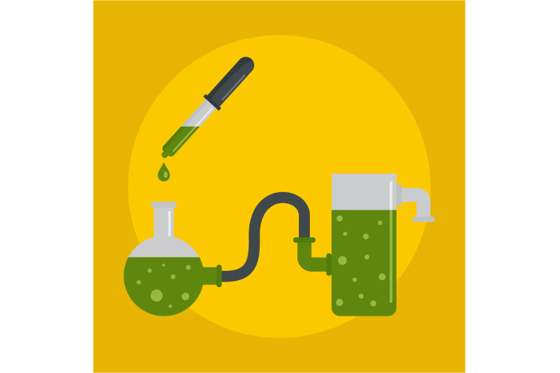 chemical-pots-icon-flat-style