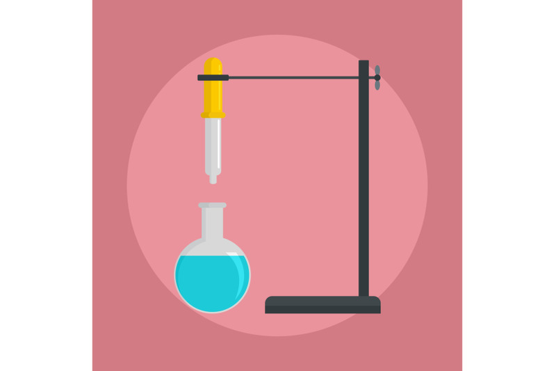 chemical-flask-icon-flat-style