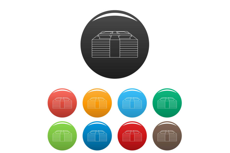 payment-icons-set-color-vector
