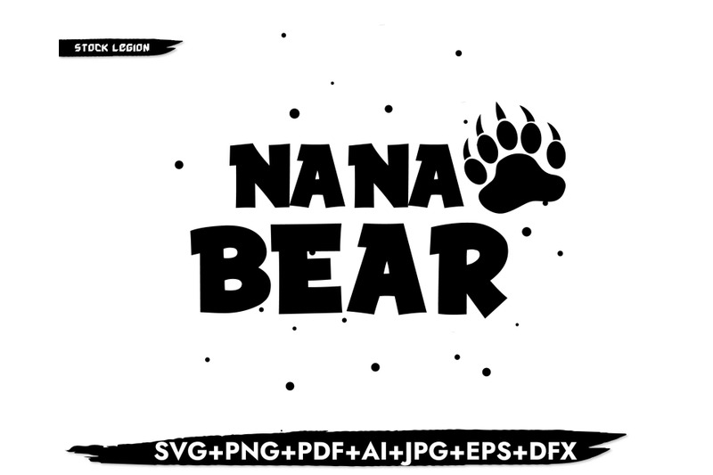 nana-bear-paw-svg