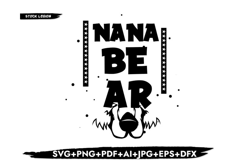 nana-bear-nose-svg