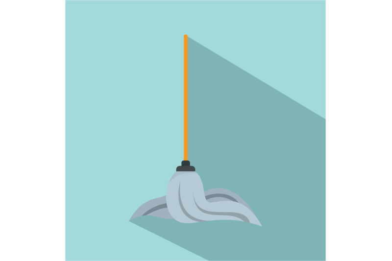 mop-icon-flat-style